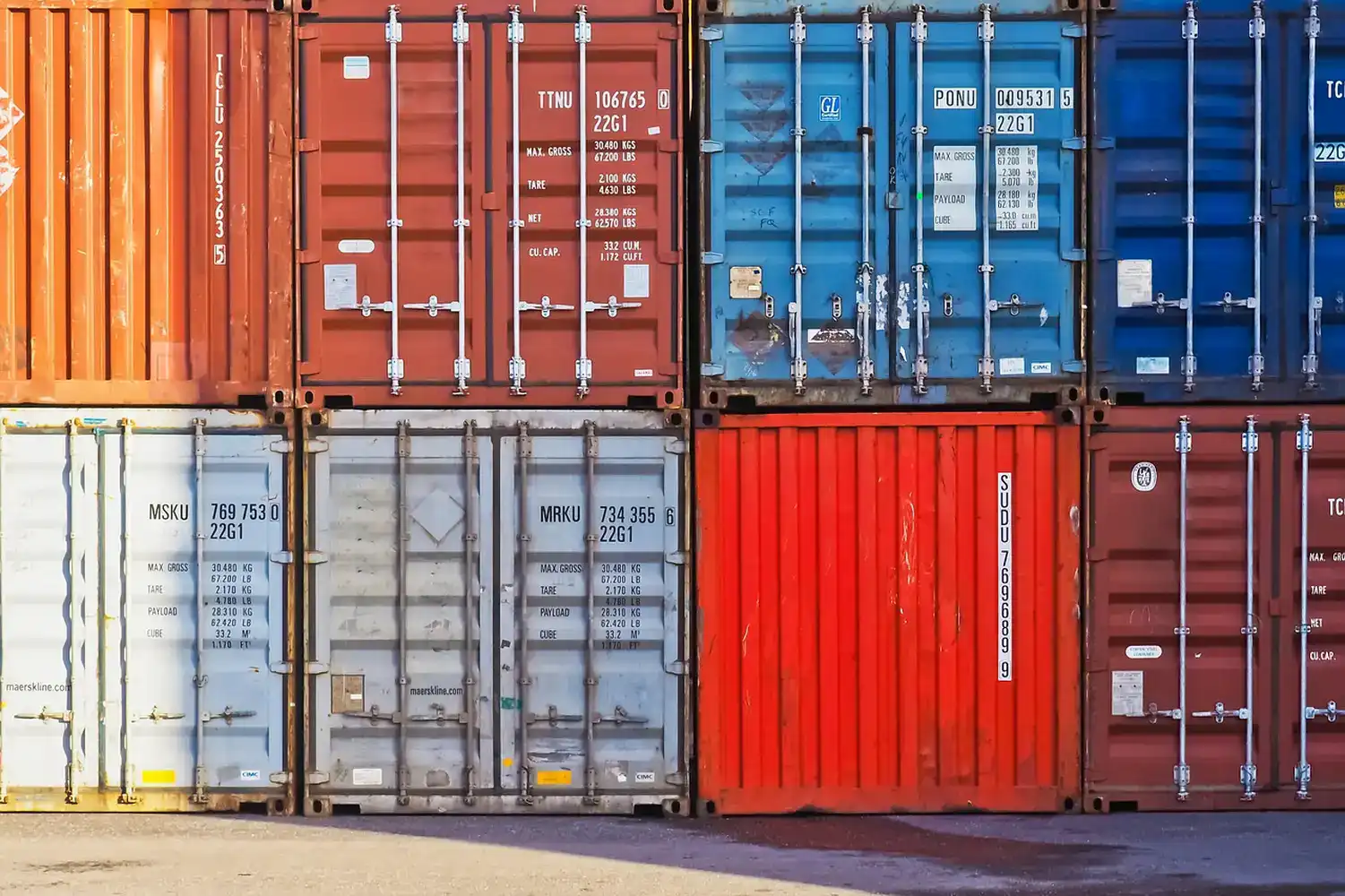 distributie container shipping min